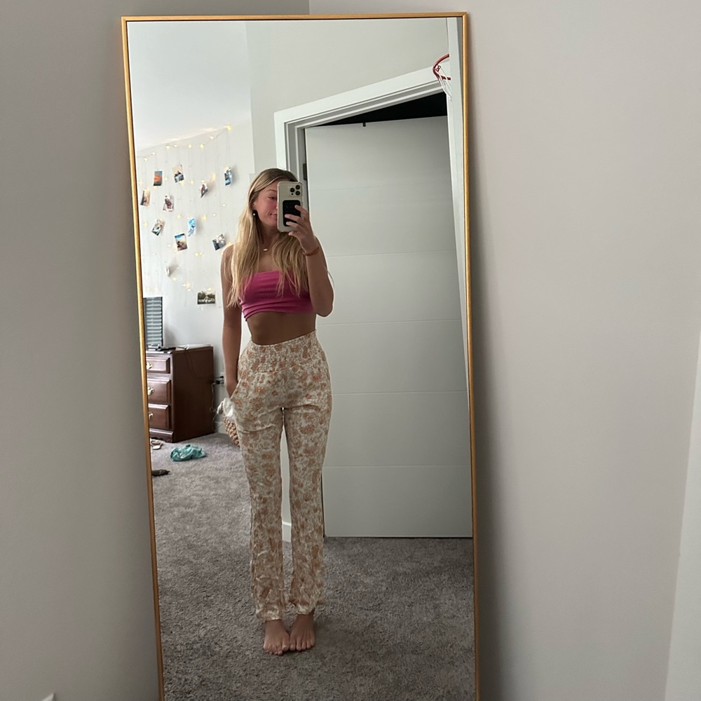 Billabong New Waves 2 Wide-Leg Pants white